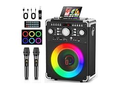 HWWR Bluetooth Karaoke Machine