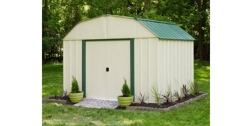 arrow sheds 10' x 8' shed with floor kit