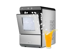 Gevi V2.0 Nugget Ice Maker, Silver