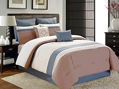 King-Verina 8pc Comforter Set-2 Colors
