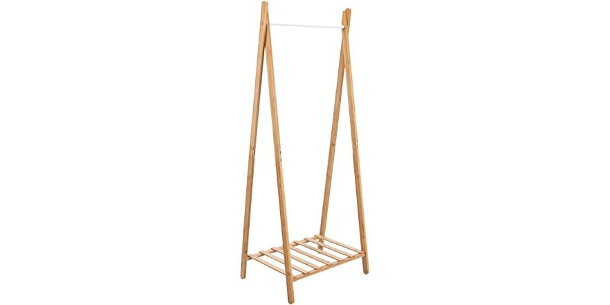 AmazonBasics Bamboo Easel Garment Rack