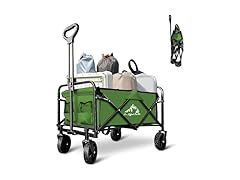 SAILARY Collapsible Wagon Cart Foldable Wagon