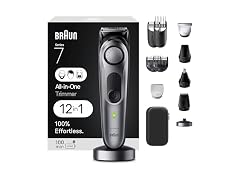 Braun All-in-One Men's Shaving Kit Series 7 7440, 12-in-1