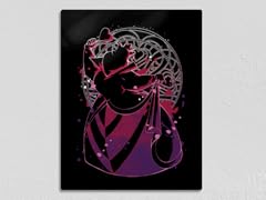 Red Villain Metal Poster