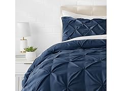 AmazonBasics Pinch Pleat Comforter Set