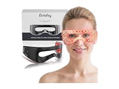 Amifiy Red Light Therapy Eye Mask Black