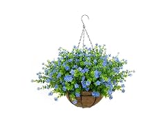 BCBLF Artificial Hanging Flowers Basket