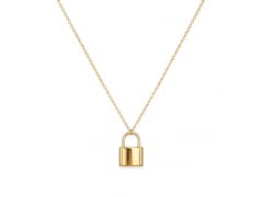 18K Gold Plated Locket Pendant Necklace