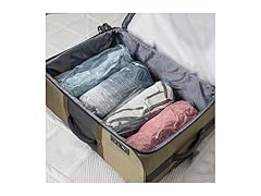 Honey-Can-Do 12-Pack Vinyl Zipper Storage Bags