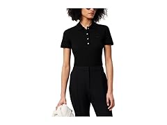 Lacoste Women's Slim Fit Stretch Pique Polo Shirt