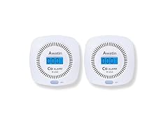 Awatin 2 Pack Carbon Monoxide Detectors