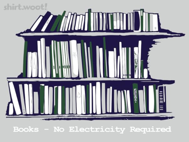 Books - No Electricity Required
