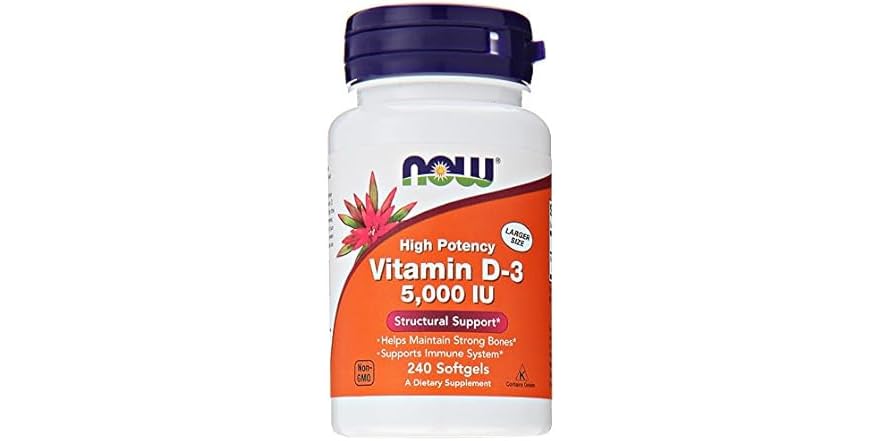 Foods NOW Vitamin D-3 Softgels