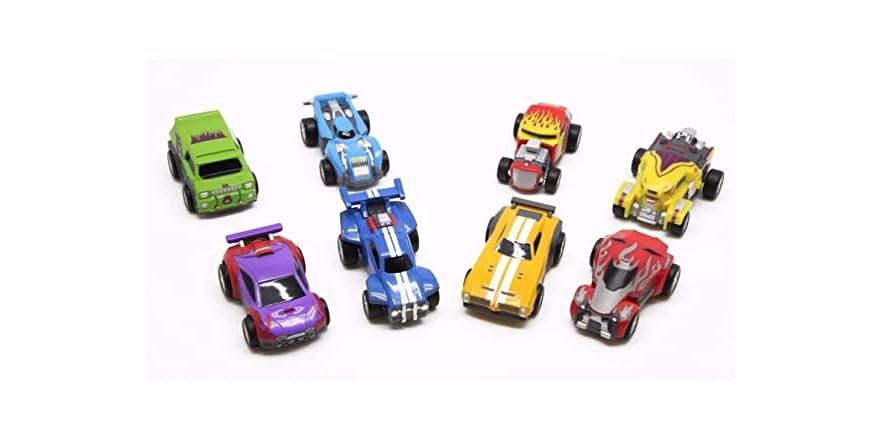 Mini Pull-Back Racer Car Box of 20