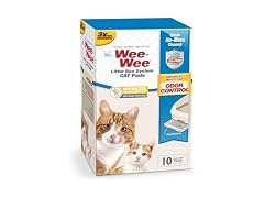 Four Paws Wee-Wee Cat Litter Box System Pads, 10 Count
