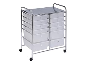 Honey-Can-Do 12 Drawer Rolling Cart