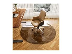 ZENOMIRRIS Tempered Glass Desk Mat