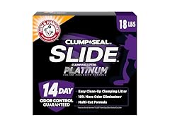 ARM & HAMMER Clump & Seal SLIDE Platinum Litter