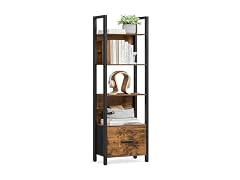 VASAGLE 5-Tier Industrial Bookshelf