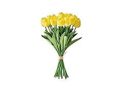 Mikasa Artificial 13" Yellow Tulip Bouquet