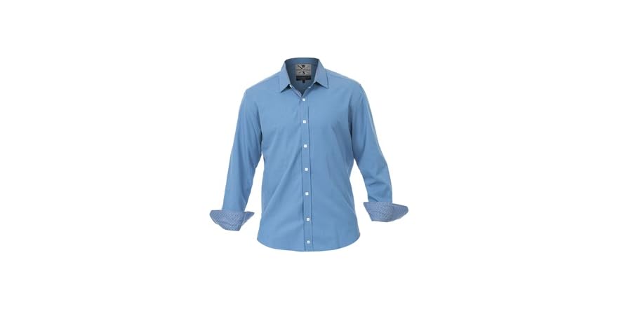 Straight Fit Button Down Shirt main image 1