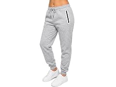 Womens Loose Fleece Lined Jogger