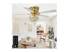 Parrot Uncle F5002 48" Flush Mount Ceiling Fans