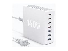 Hinkicher 7-1 USB C Charging Block | 140W GaN3