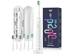 Sonic Toothbrush with 6 Brush Heads