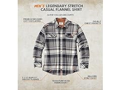 Legendary Whitetails Men (XL) Shirt Dark Horizon P