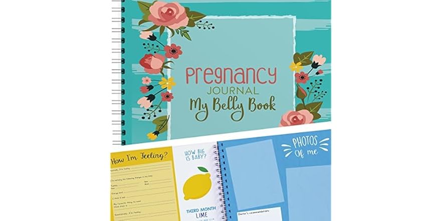 Pregnancy Memory Book with Stickers