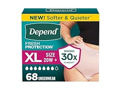 Depend 68count Fresh Protection Adult