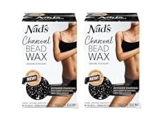 Nad's 2Pk Charcoal Bead Wax Kit