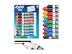EXPO Dry Erase Markers, Low Odor Ink, As
