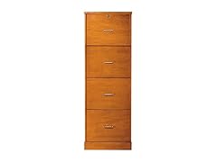 4-Drawer Laminate Vertical File