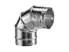 90 Degree Type B Gas Vent Elbow