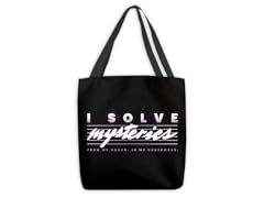 I Solve Mysteries Large Tote Bag