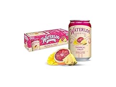 12Pk Waterloo Sparkling Water, Tropical Fruit