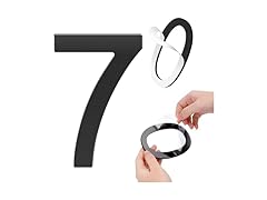 Number 7 8.5 Inch House Numbers Self-adhesive