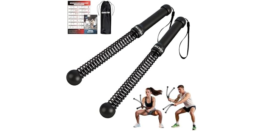 Cordless Battle Rope for Home Gym (Heavy Duty)