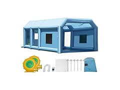 VEVOR Inflatable Paint Booth, 26.2 x 14.8 x 9.8 ft 