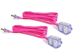 Bold coolQubez 9' Lighted Extension Cord 2 Pack