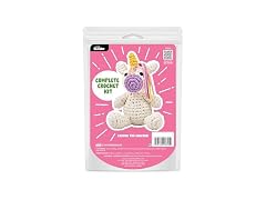 Bucilla, Complete Crochet Kit, Cammie the Unicorn, 5"
