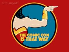 The Comic Con Is That Way