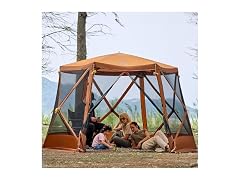 Timber Ridge Orange Pop Up Canopy Tent