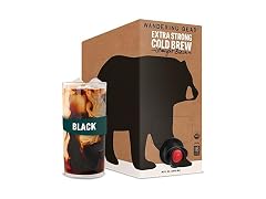 Wandering Bear Straight Black Organic Cold Brew Coffee