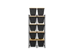 SafeRacks NSF Bin Storage Rack for 12 Gallon Storage Totes