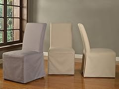 Sadie Slipcover Parsons Chair Set of 2