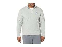 AE Mens Polar Fleece QtrZip Mock Jkt