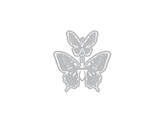 Hero Arts DF108 Delicate Butterfly Fancy Dies (D)
